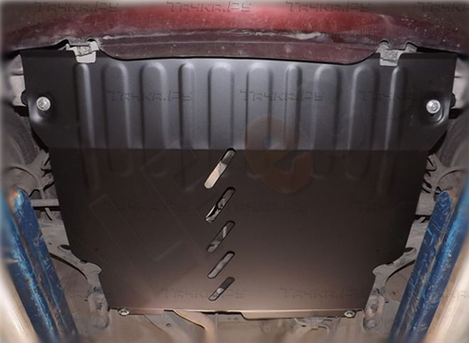 Купить запчасть ALFECO - ALF24102ST Защита для картера и КПП Toyota Passo 2004-2010