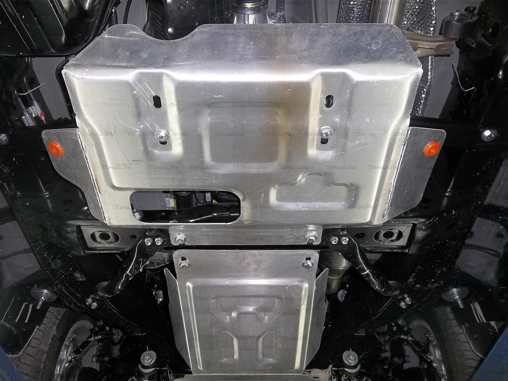Купить запчасть ALFECO - ALF2443AL Защита алюминиевая для раздатки Toyota Land Cruiser Prado 150 2009-2023
