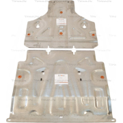 Купить ALFECO ALF3045AL4 Защита алюминиевая для картера и КПП Audi A7 II C8 2018-2023