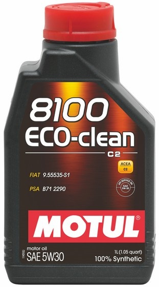 Купить запчасть MOTUL - 101542 8100 ECO-CLEAN 5W-30