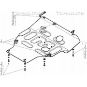 Купить MOTODOR 71427 Защита усиленная для картера и КПП Nissan NV200 МКПП, АКПП 2010-2016