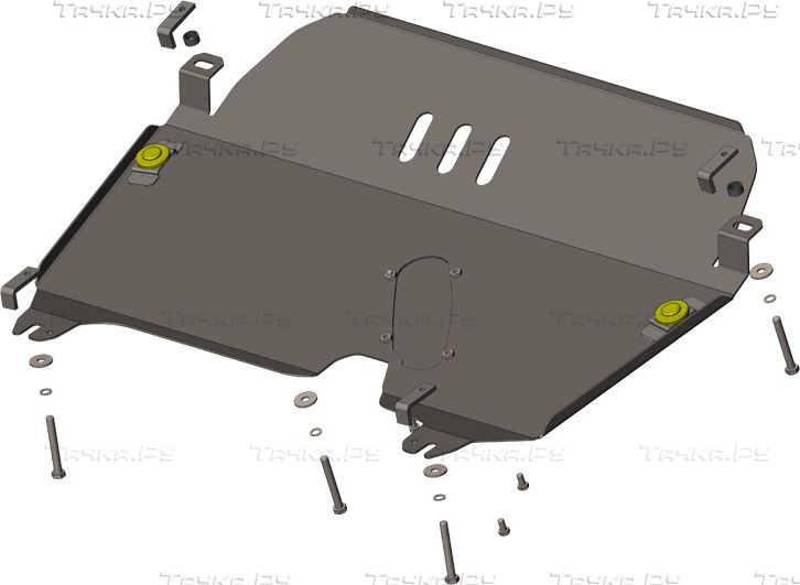 Купить запчасть MOTODOR - 15012 Защита для картера и КПП Toyota Highlander III 2013-2023