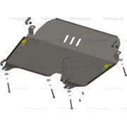 Купить MOTODOR - 15012 Защита для картера и КПП Toyota Highlander III 2013-2023