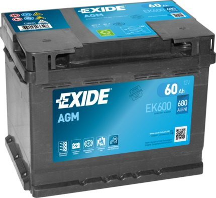 Купить запчасть EXIDE - EK600 Аккумулятор