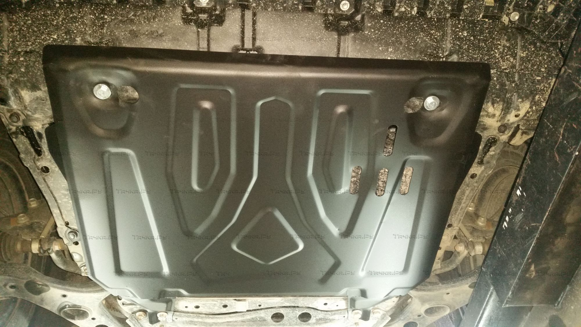 Купить запчасть ALFECO - ALF24660ST Защита для картера и КПП Toyota RAV4 IV 2013-2019 на пыльник