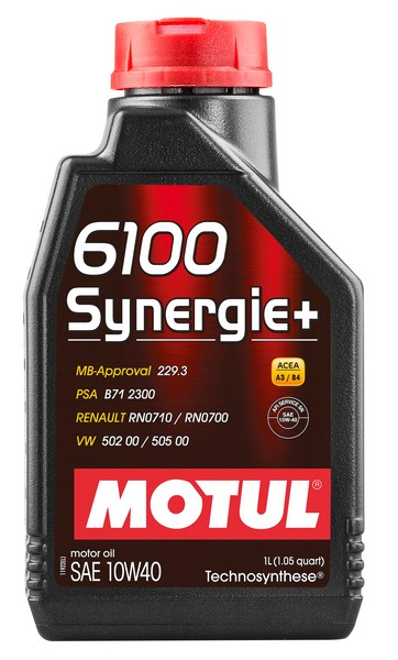 Купить запчасть MOTUL - 10W406100SYNERGIE1L 6100 SYNERGIE + 10W-40