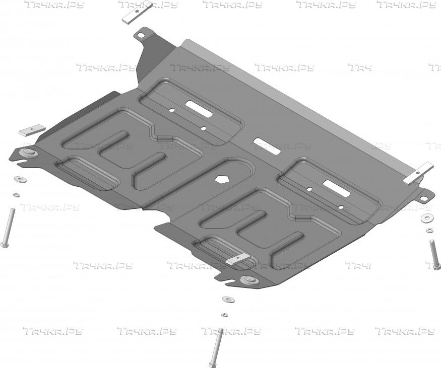 Купить запчасть MOTODOR - 52502 Защита для картера, КПП Toyota Camry 50, 55 (V50, V55, XV50, XV55) 2011-2017