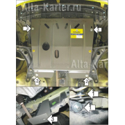 Купить MOTODOR - 01610 Защита для картера, КПП Peugeot 107 2005-2014