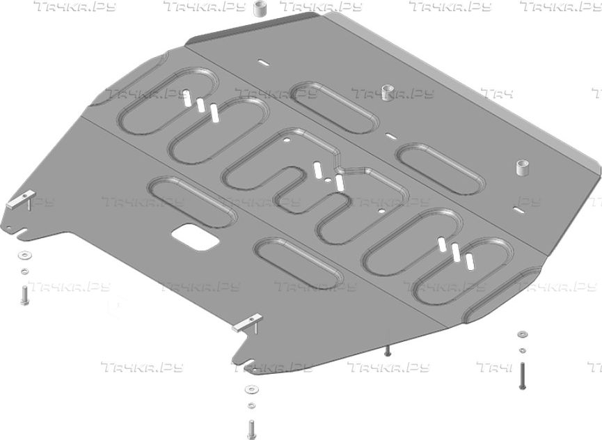 Купить запчасть MOTODOR - 71013 Защита усиленная для картера и КПП Kia K5 2020-2023