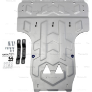 Купить RIVAL - 33303142 Защита алюминиевая для картера и КПП Audi A6 C7 2011-2018