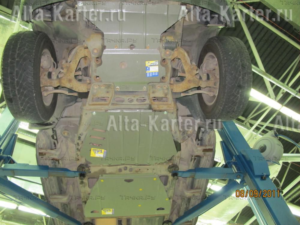 Купить запчасть MOTODOR - 03018 Защита для картера, КПП, дифференциал, РК Chevrolet TrailBlazer I 2001-2006
