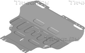 Купить запчасть MOTODOR - 70747 Защита усиленная для картера и КПП Volvo S40 2003-2007