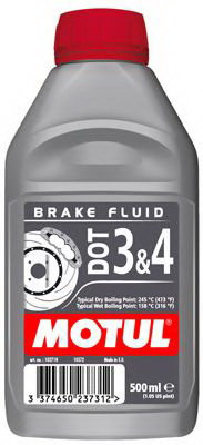 Купить запчасть MOTUL - 102718 MOTUL DOT 3&4 BRAKE FLUID FL