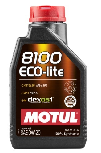 Купить запчасть MOTUL - 108534 Моторное масло 8100 EСO-lite 0W-20 1л (104981) 108534