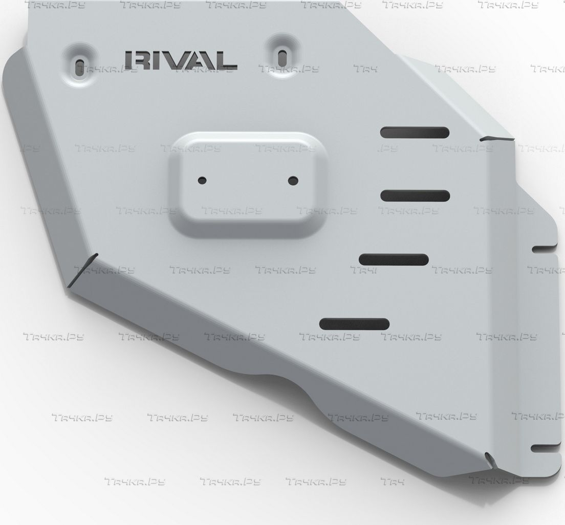 Купить запчасть RIVAL - 2333955316 Защита алюминиевая для РК Toyota Land Cruiser 300 2021-2023