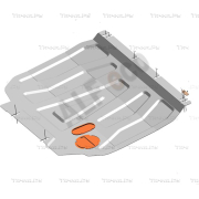 Купить ALFECO ALF24114AL4 Защита алюминиевая для картера и КПП Toyota Corolla E210 2018-2023