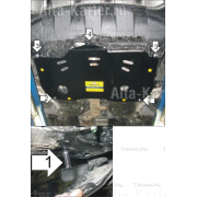 Купить MOTODOR - 01439 Защита для картера, КПП Nissan Murano Z51 2008-2015