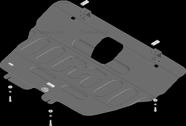 Купить запчасть MOTODOR - 79011 Защита усиленная для картера, КПП Jetour X90 Plus 2023-2023