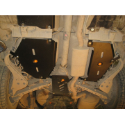 Купить ALFECO ALF1543 Защита для топливного бака Nissan Qashqai I 2007-2013