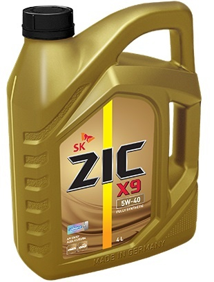 Купить запчасть ZIC - 162902 Масло моторное синтетическое ZIC Х9 5W-40 4л (162000) 162902