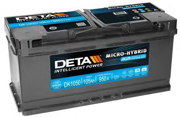 Купить запчасть DETA - DK1050 Аккумулятор