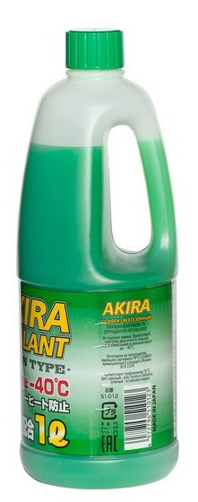 Купить запчасть KYK - 51012 KYK AKIRA COOLANT -40°C GREEN