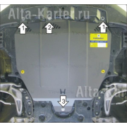 Купить MOTODOR - 00813 Защита для картера, КПП Honda Civic VIII 5-дв. хэтчбек 2006-2012