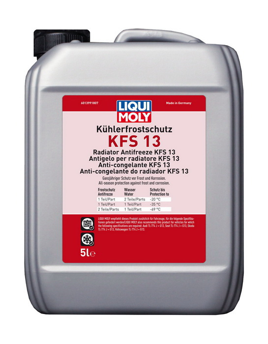 Купить запчасть LIQUI MOLY - 21140 LIQUI MOLY Kuhlerfrostschutz KFS 13