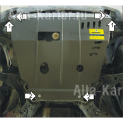Купить MOTODOR - 00738 Защита для картера, КПП Mazda Tribute I 2000-2007