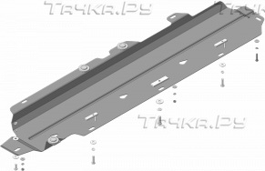 Купить запчасть MOTODOR - 01733 Защита для топливных трубок Renault Arkana 4WD 2019-2023