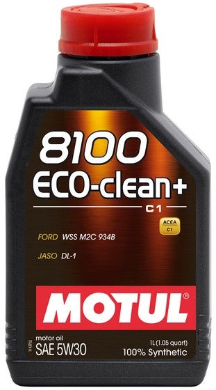 Купить запчасть MOTUL - 101580 8100 ECO-CLEAN+ 5W-30