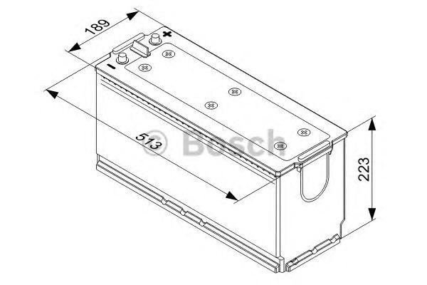 Купить запчасть BOSCH - 0092T40760 Аккумулятор