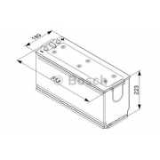 Купить BOSCH - 0092T40760 Аккумулятор