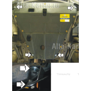 Купить MOTODOR - 03401 Защита для двигателя, КПП Acura MDX I 2001-2004