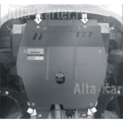Купить MOTODOR 00511 Защита для картера, КПП Daewoo Nexia 1994-2016