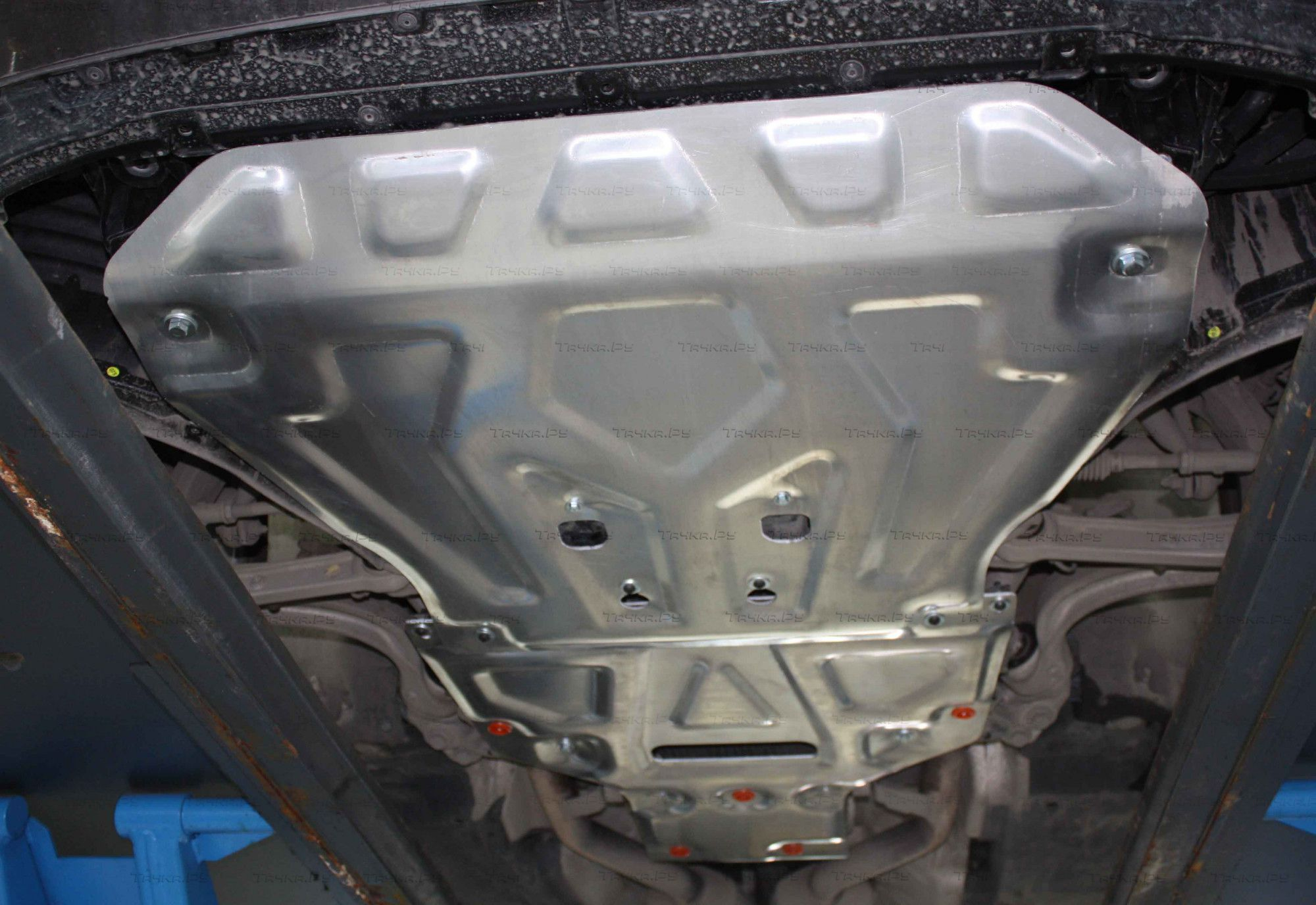 Купить запчасть ALFECO - ALF3041AL4 Защита алюминиевая для картера и КПП Volkswagen Touareg III 2018-2023