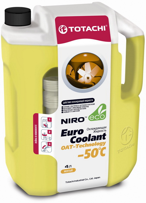 Купить запчасть TOTACHI - 4589904924118 TOTACHI NIRO EURO COOLANT OAT TECHNOLOGY -50 C