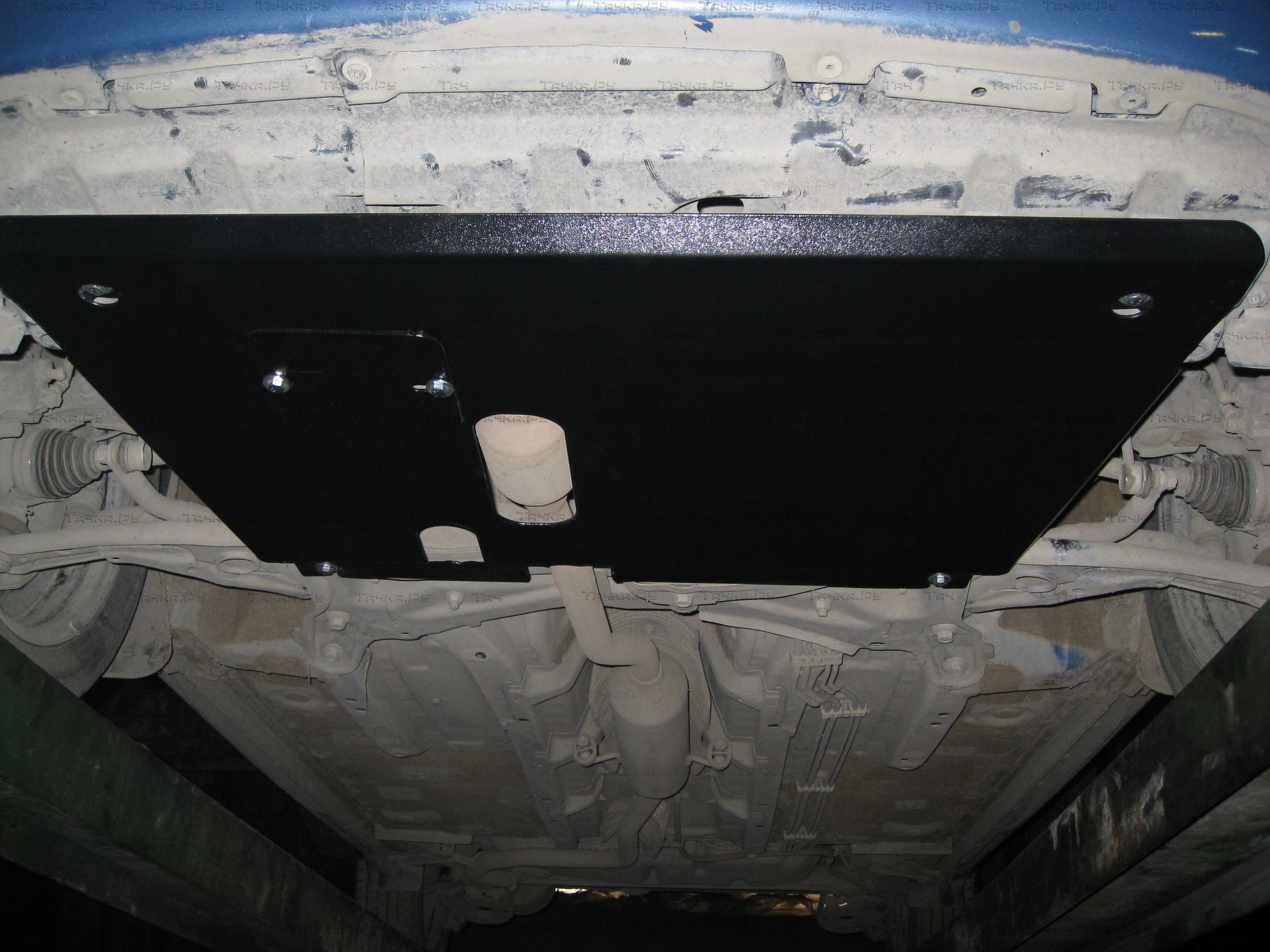 Купить запчасть ALFECO - ALF2409 Защита для картера и КПП Toyota Yaris P2 2005-2011