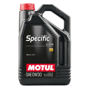 Купить MOTUL - 107302 SPECIFIC LL-12 FE 0W-30