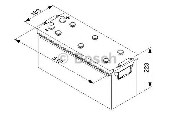 Купить запчасть BOSCH - 0092T30750 Аккумулятор