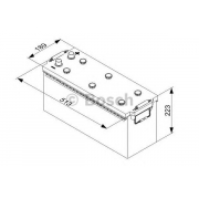 Купить BOSCH - 0092T30750 Аккумулятор