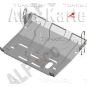 Купить ALFECO - ALF28065AL4 Защита алюминиевая для картера и КПП ВАЗ 2111 1997-2009