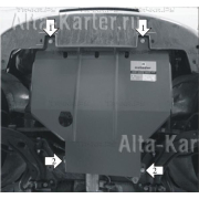 Купить MOTODOR - 00611 Защита для картера, КПП Fiat Albea 2003-2011