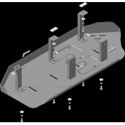 Купить MOTODOR 72704 Защита для трубок кондиционера Volkswagen Multivan T6.1 2019-2023