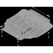 Купить MOTODOR 72401 Защита усиленная для картера, КПП Suzuki Ertiga 2018-2023