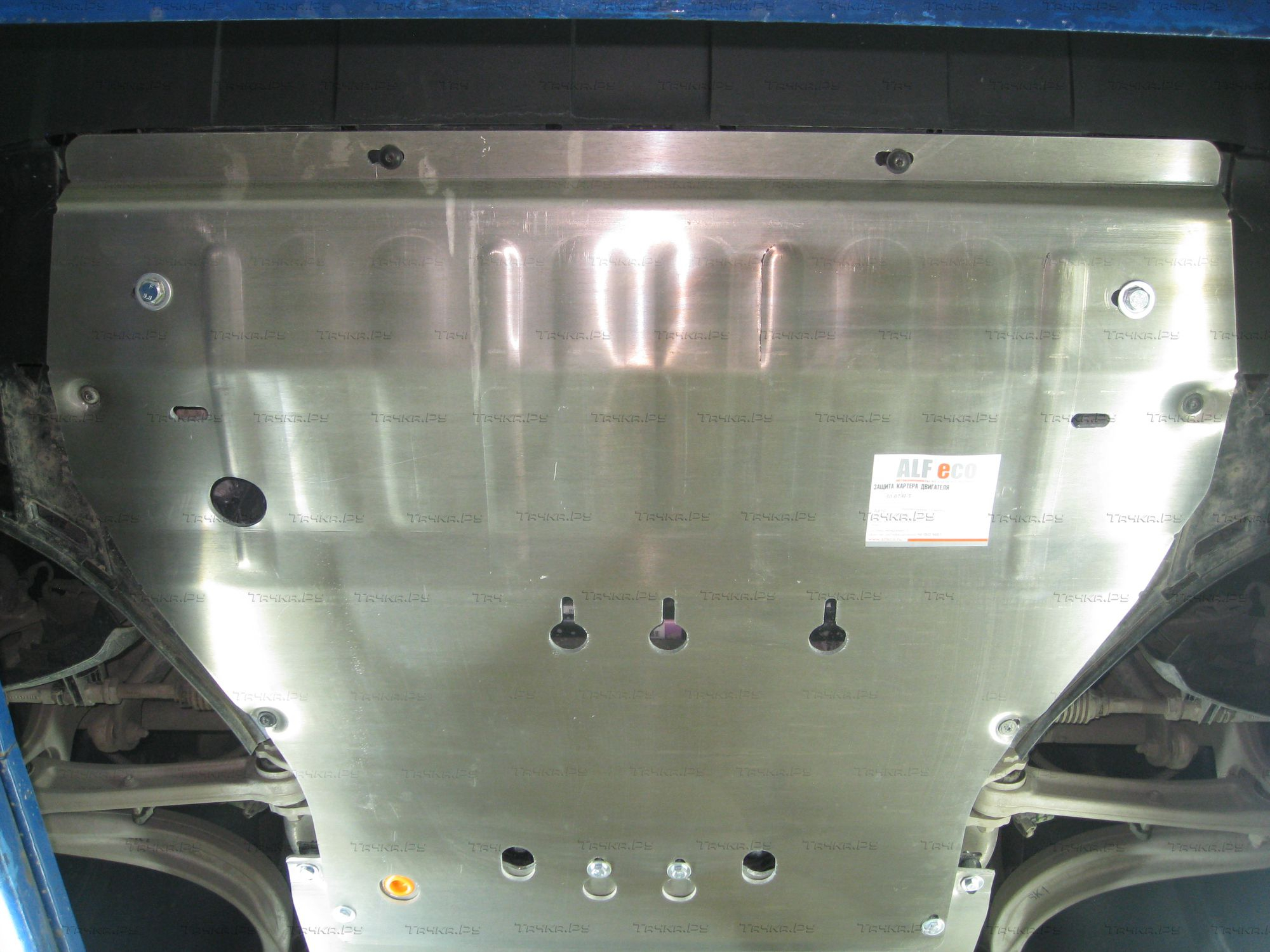 Купить запчасть ALFECO - ALF5007AL Защита алюминиевая для картера и КПП Porsche Cayenne III 2017-2023