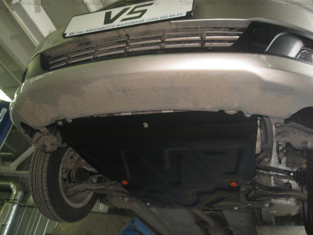 Купить запчасть ALFECO - ALF4703ST Защита для картера и КПП FAW V5 2012-2017