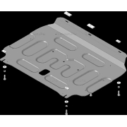 Купить MOTODOR 70801 Защита усиленная для картера и КПП Honda Fit III хэтчбек 2013-2020