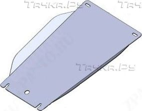 Купить запчасть ALFECO - ALF6007AL Защита алюминиевая для КПП Isuzu MU-X II 2021-2023