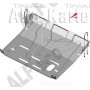 Купить ALFECO - ALF28065AL Защита алюминиевая для картера и КПП ВАЗ 2110 1996-2007